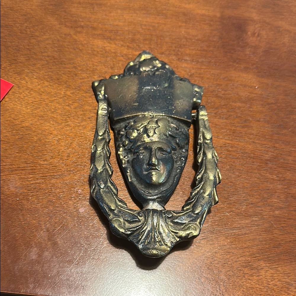 Vintage Brass Door Knocker head